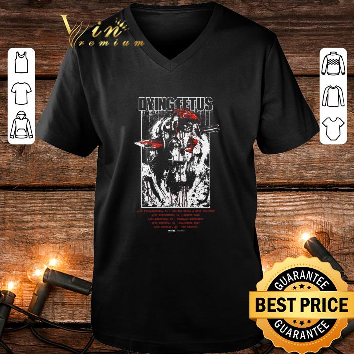 Premium Dying Fetus Band GOATWHORE shirt