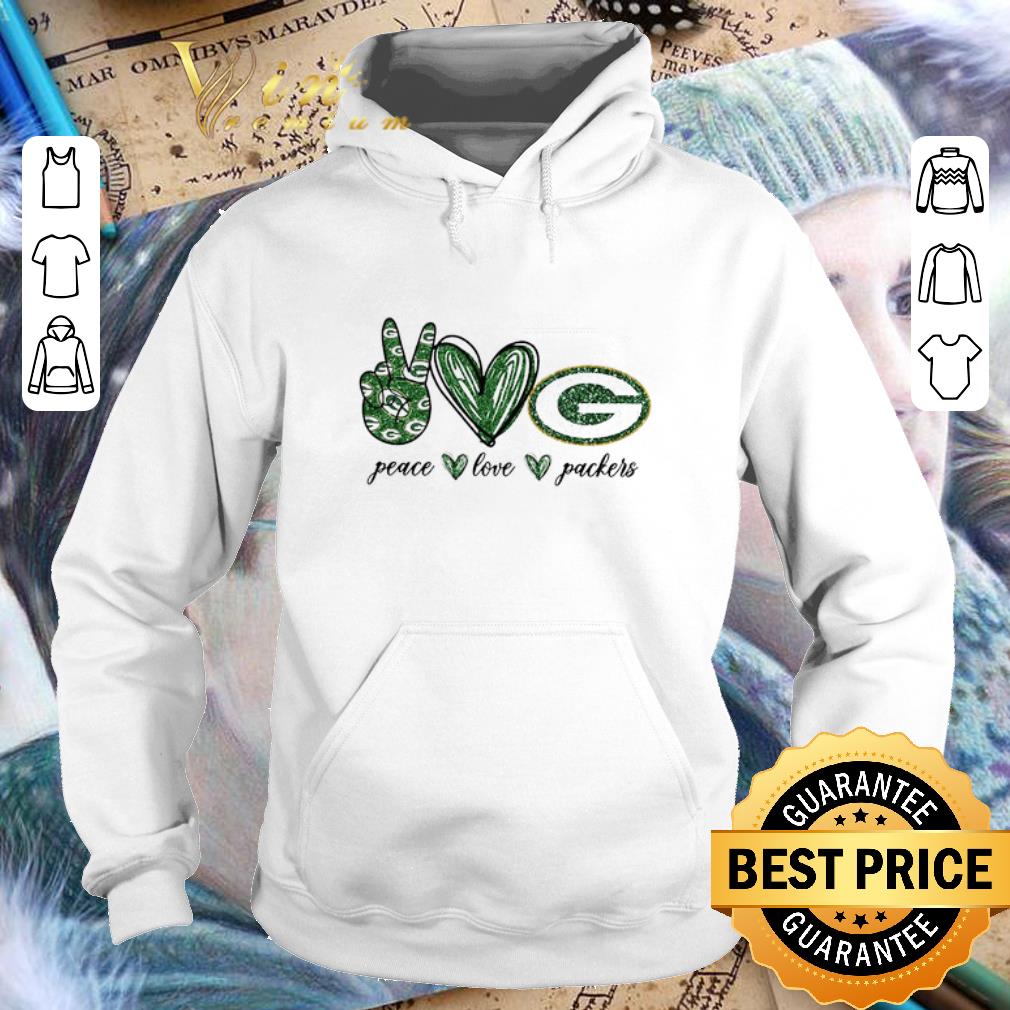 Funny Peace Love Green Bay Packers logo shirt 7 Funny Peace Love Green Bay Packers logo shirt