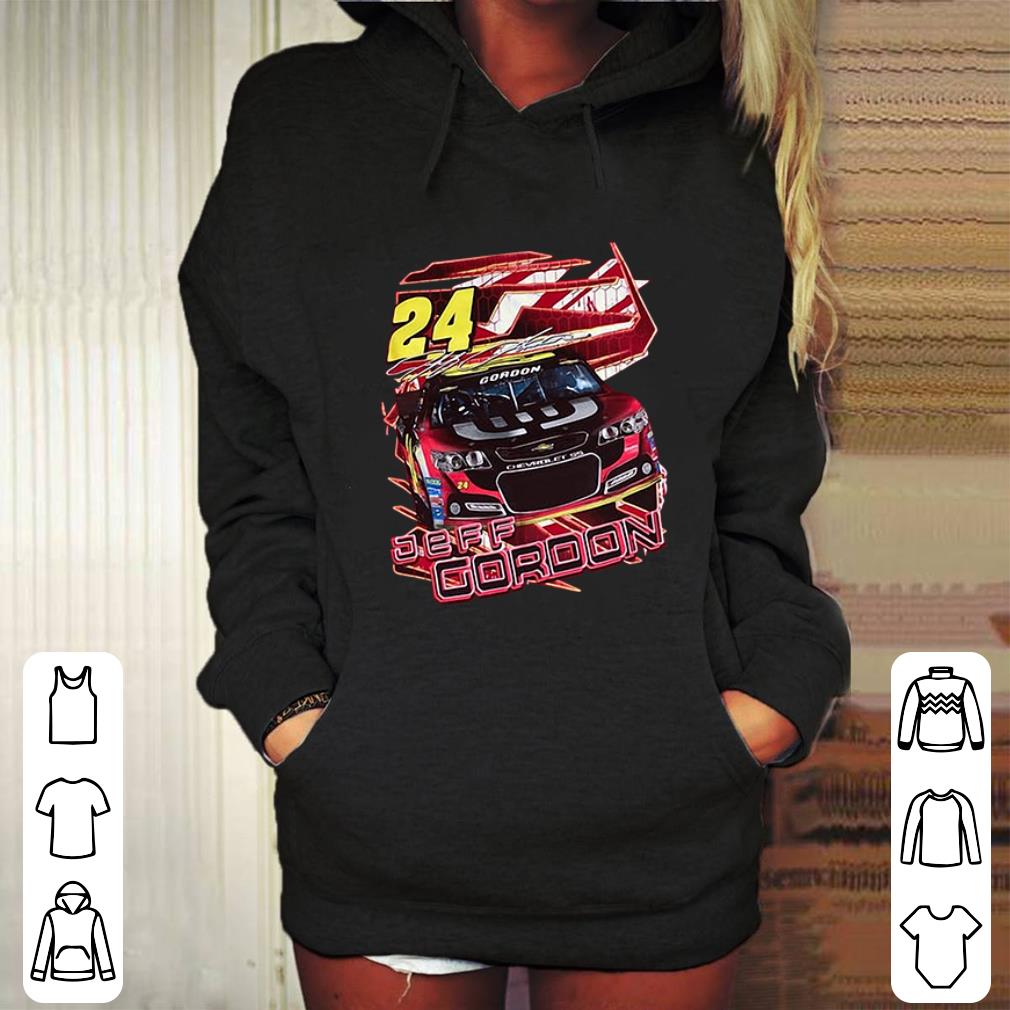 Premium Jeff Gordon signatures 24 Chase Authentics NASCAR Racing shirt