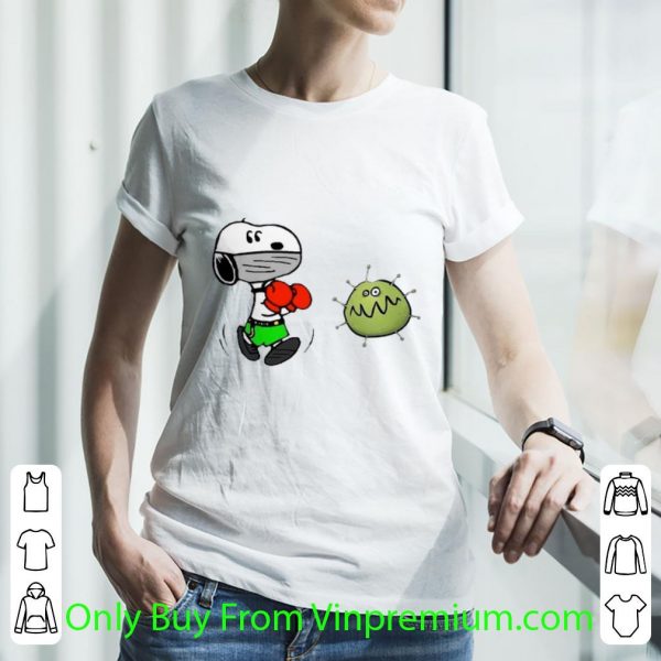 Premium Snoopy Boxing Coronavirus shirt 3