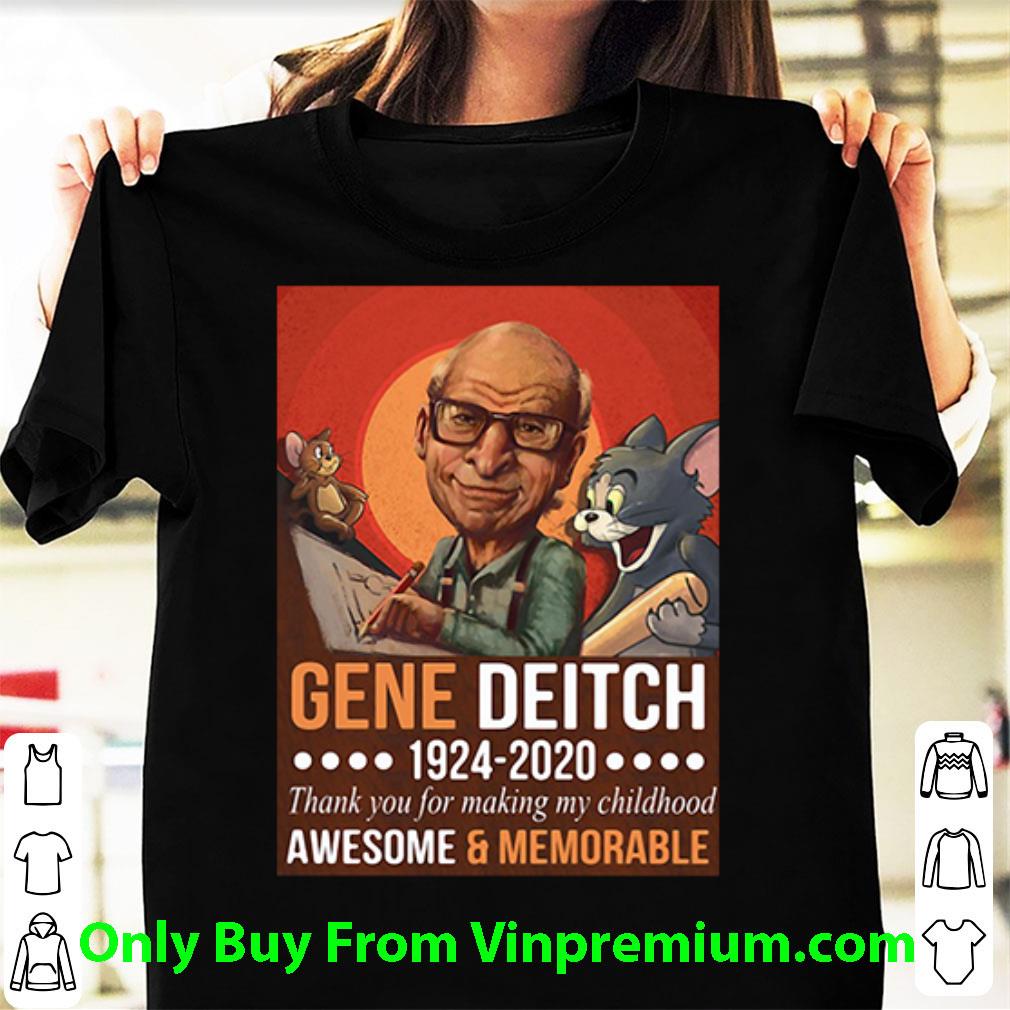 Official Tom And Jerry Gene Deitch Thank You For Making My Childhood Awesome shirt 6