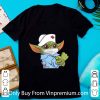 Original Star Wars Baby Yoda Wearing Scrub Nurse shirt 7