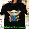 Great Star Wars Baby Yoda Face Mask Hug Albertsons shirt 6