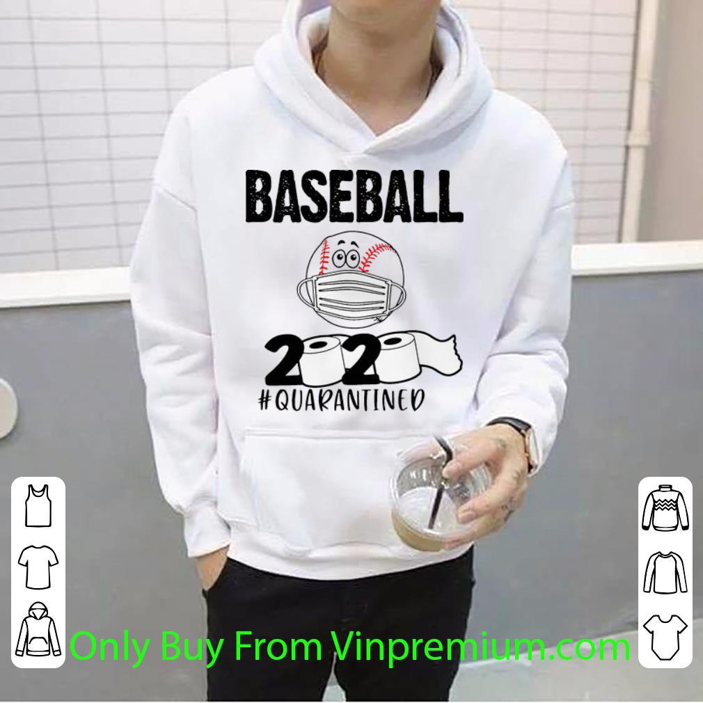Awesome Baseball 2020 Toilet Paper #Quarantined Covid-19 shirt