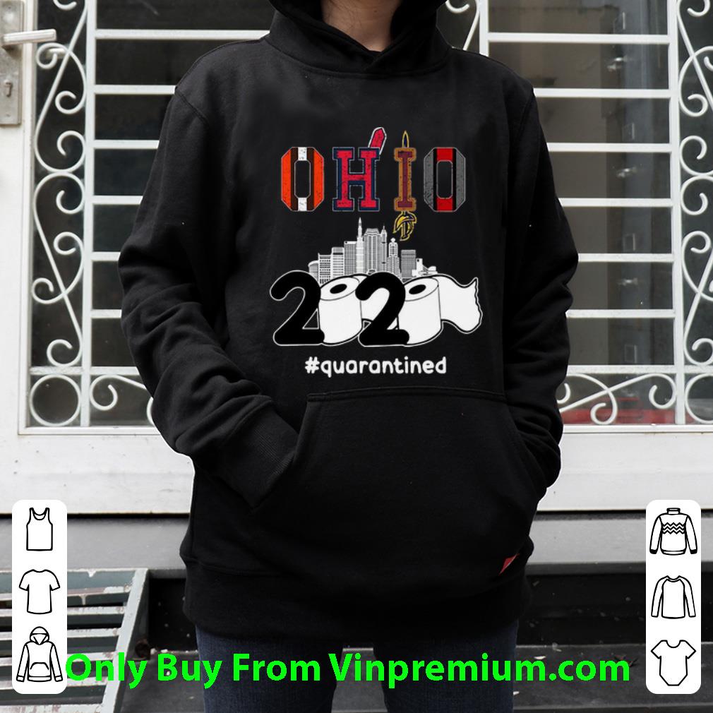 Nice The Cleveland Cavaliers Ohio 2020 Quarantined Covid-19 shirt