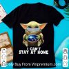 Official Star Wars Baby Yoda Mask Hug Subaru I Can’t Stay At Home shirt 7