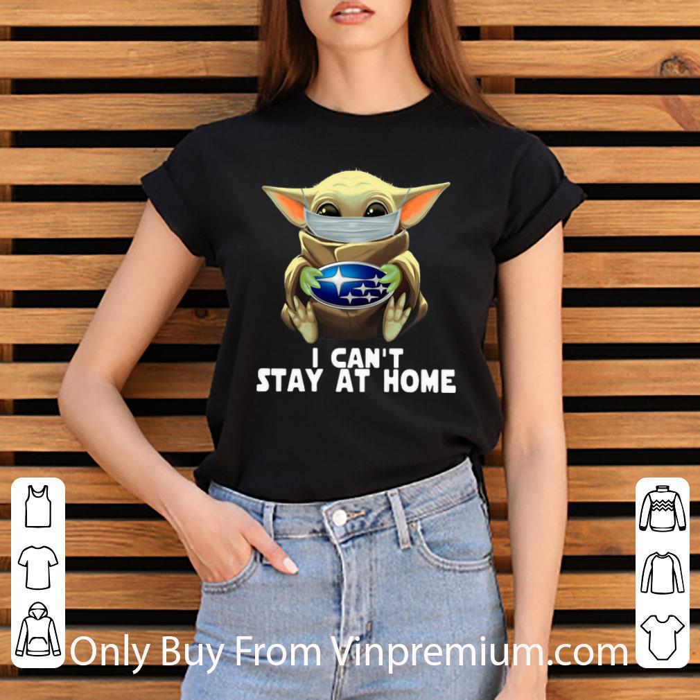 Official Star Wars Baby Yoda Mask Hug Subaru I Can’t Stay At Home shirt Official Star Wars Baby Yoda Mask Hug Subaru I Can’t Stay At Home shirt 3