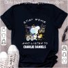 Official Snoopy Woodstock Stay Home And Listen To Charlie Daniels shirt 6