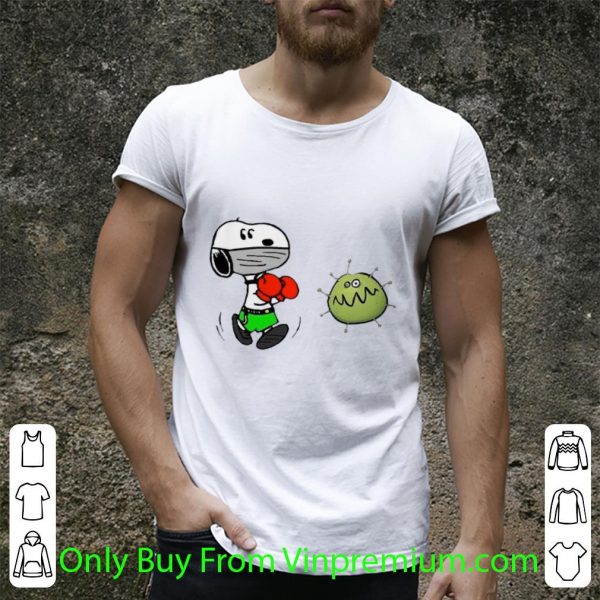 Premium Snoopy Boxing Coronavirus shirt 2