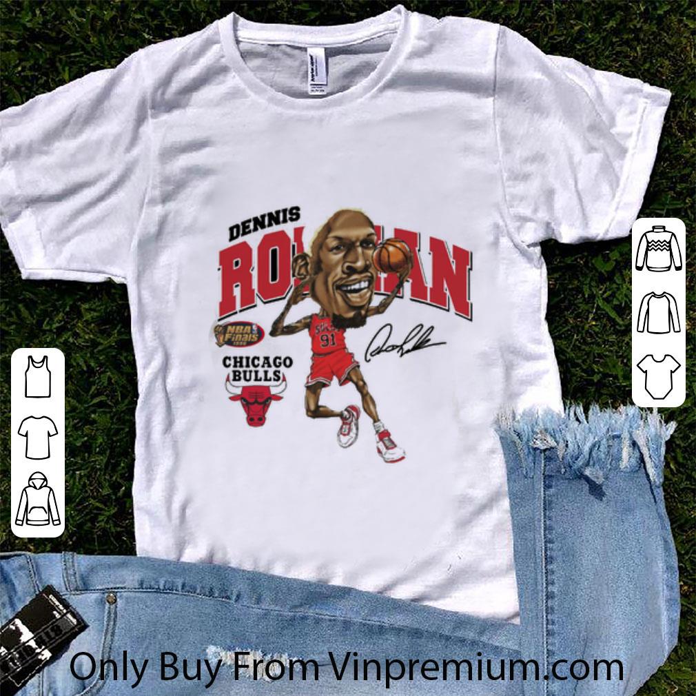 Great Dennis Rodman Chicago Bulls Signature shirt 6