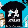 Premium Rabbit Slap Crazy I Want You To Wash Your Hands shirt 6