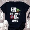 Top Star Wars Baby Yoda Keep Your Distance I’m Anti Virus shirt 6