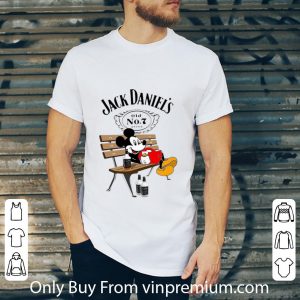 Awesome Mickey Mouse Drinking Jack Daniels shirt 4