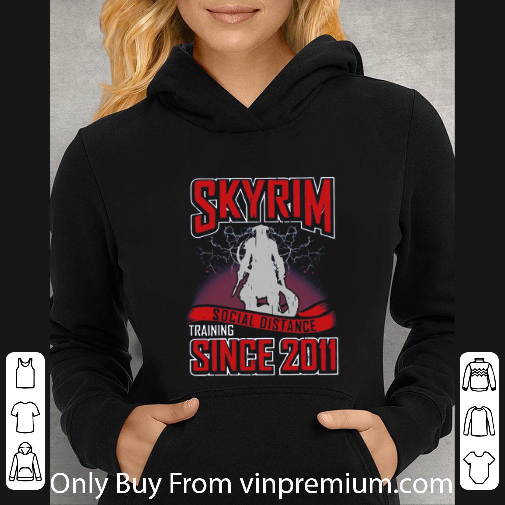 Top Skyrim Social Distance Training Since 2011 shirt