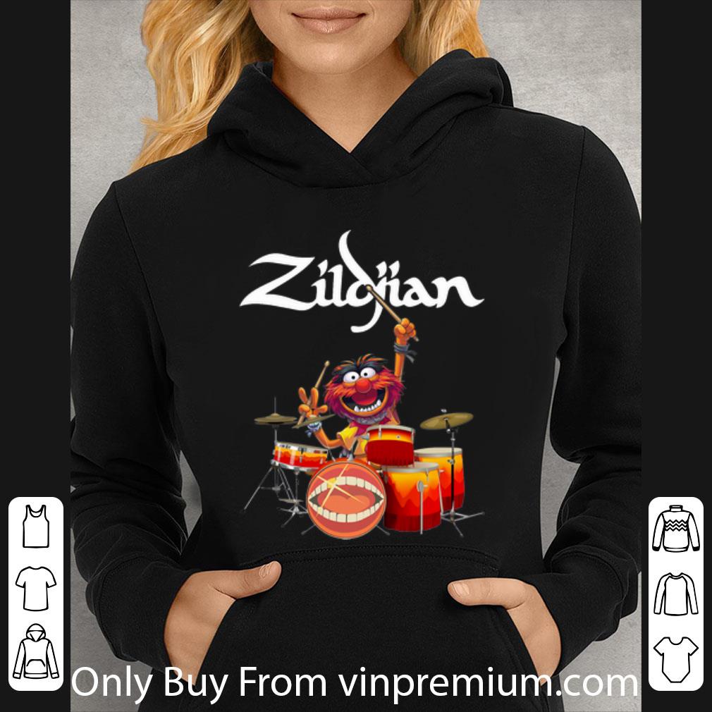 Hot Zildjian Muppets Playing Drum shirt