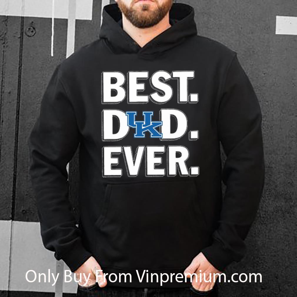 Nice Kentucky Wildcats Best Dad Ever Happy Father's Day shirt