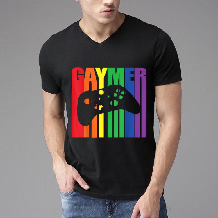 LGBT Gay Pride Rainbow Gaymer Shirt