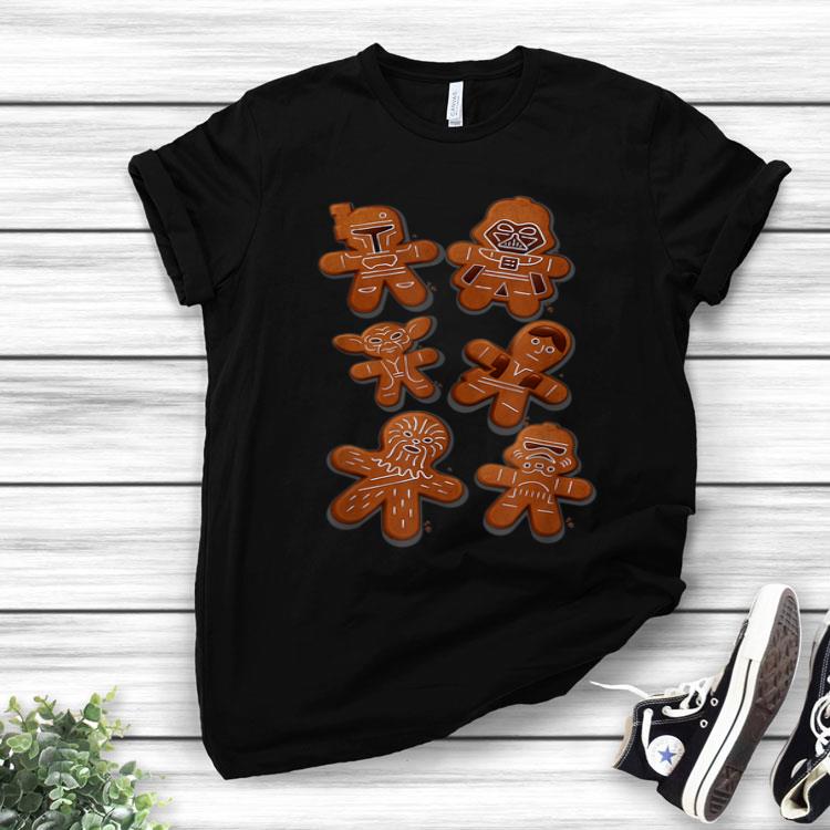 Star Wars Gingerbread Cookie Characters Shirt