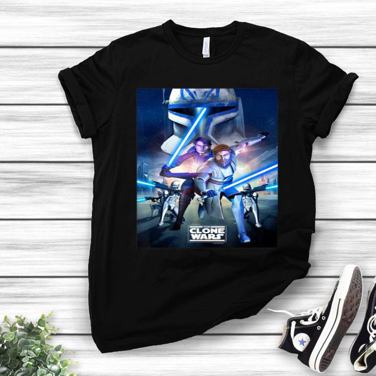 Star Wars The Clone Wars Series Poster Shirt