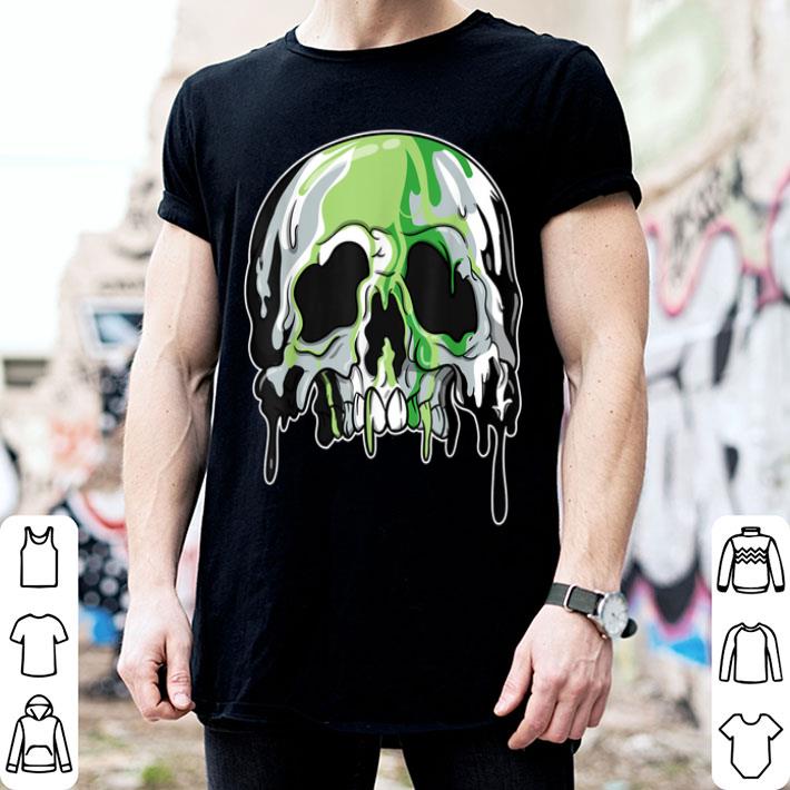 Aromantic LGBTQ Candle Sugar Skull Gay Pride Shirt