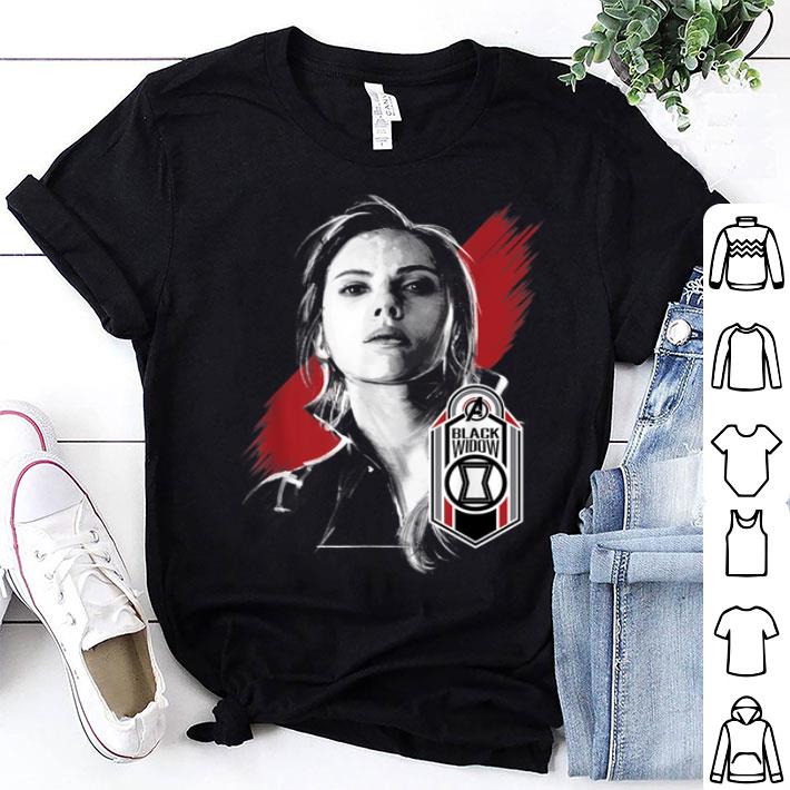 Avengers Endgame Black Widow Tag Poster Graphic Shirt