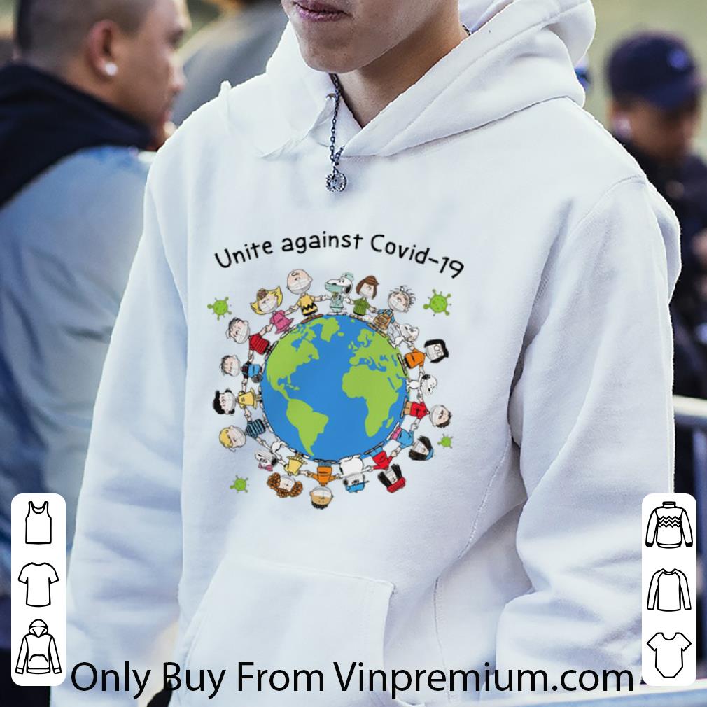 Top Peanuts Snoopy Characters Unite Against Covid-19 shirt