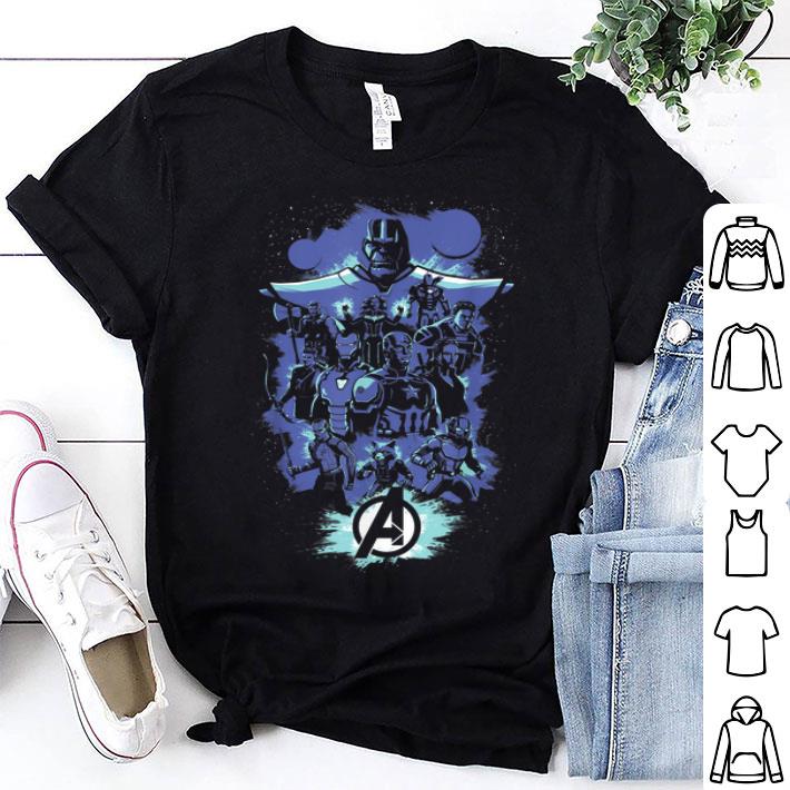 Avengers Endgame Heroes and Thanos Shirt