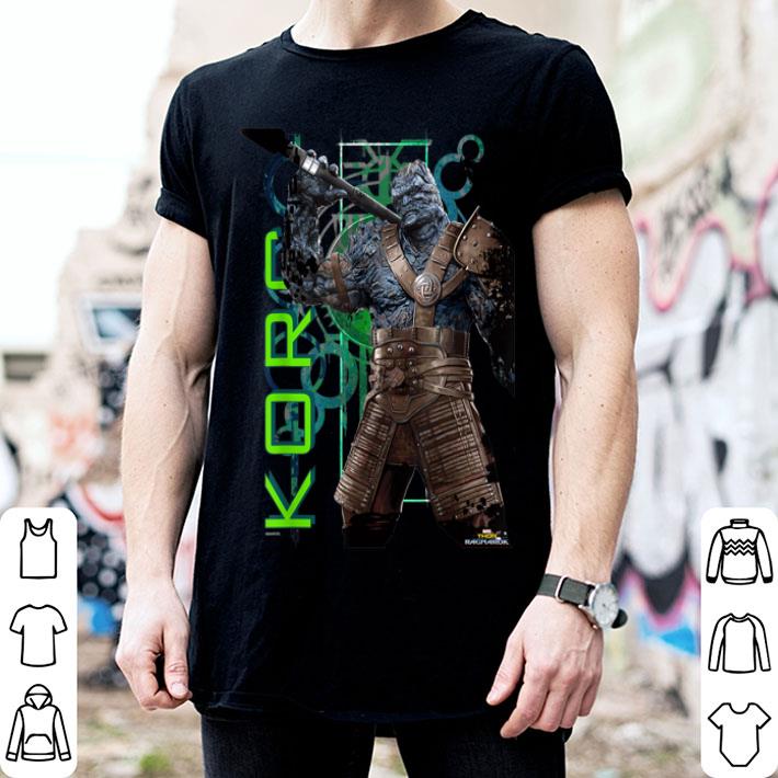 Thor Ragnarok Korg Green Symbols Graphic Shirt