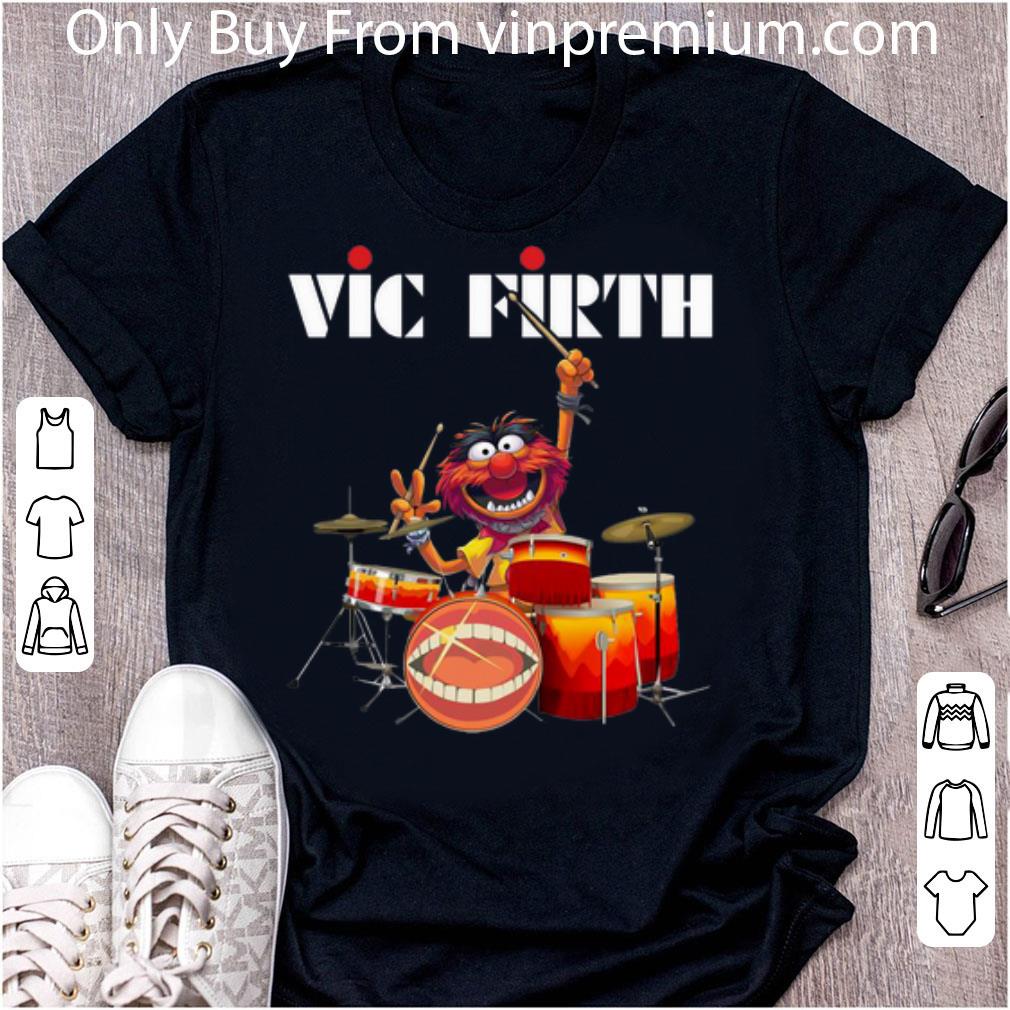 Nice Vic Firth Muppets Playing Drum shirt 7