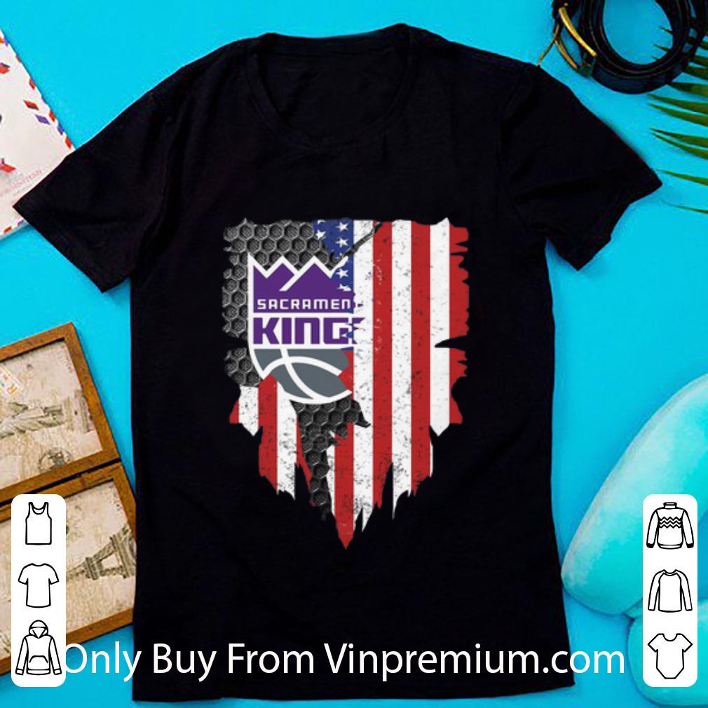 Hot Sacramento Kings American Flag shirt 7