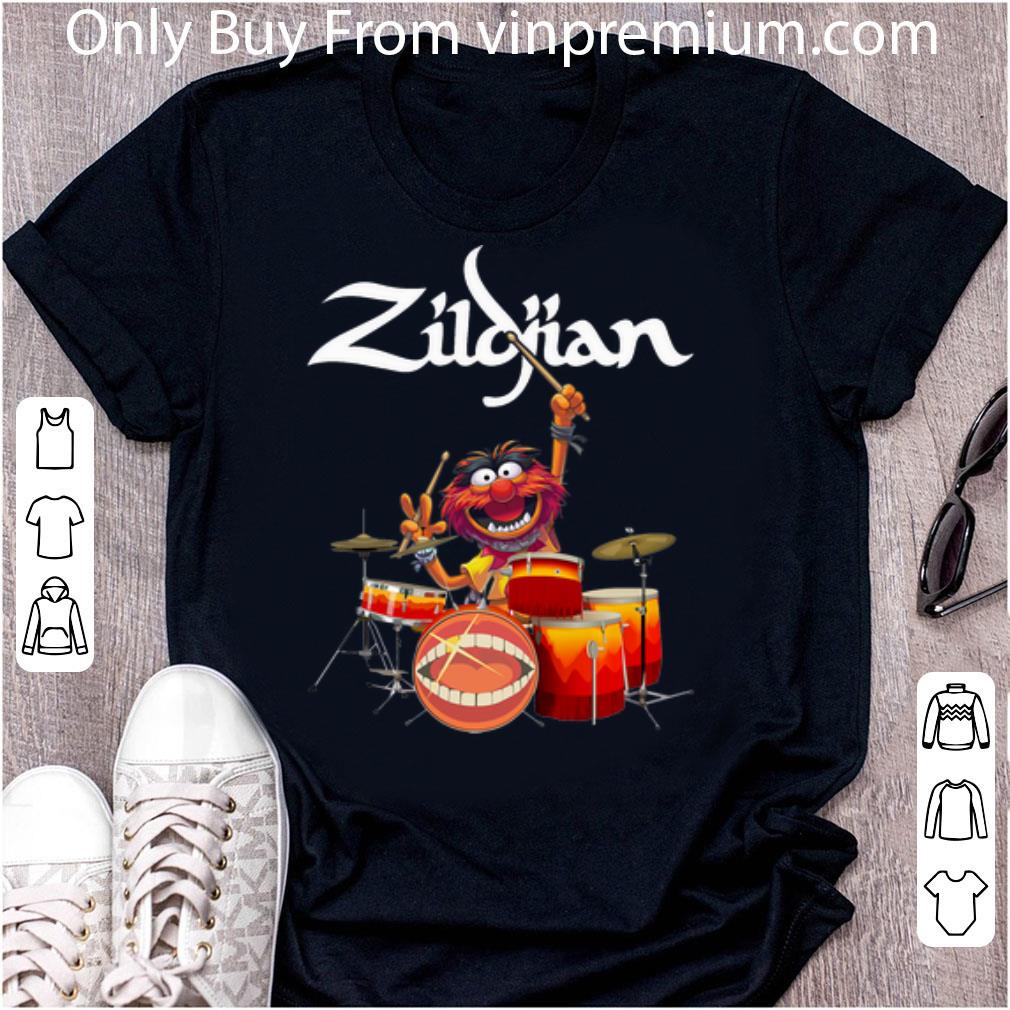 Hot Zildjian Muppets Playing Drum shirt 7
