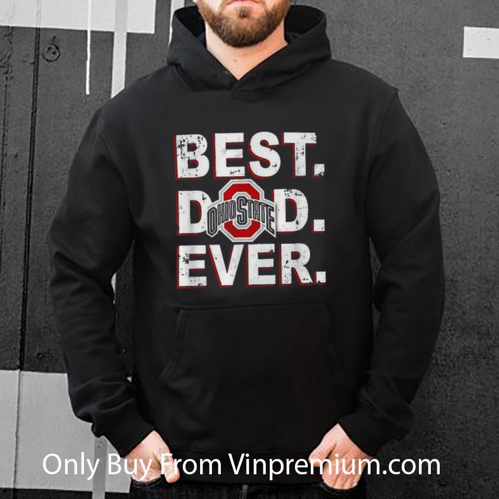 Awesome Ohio State Buckeyes Best Dad Ever Father’s Day shirt