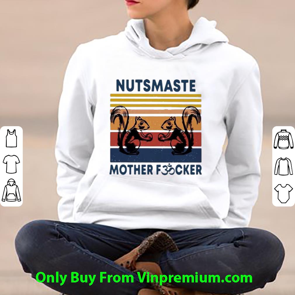 Top Vintage Nutsmaste Mother Fucker Squirrel shirt