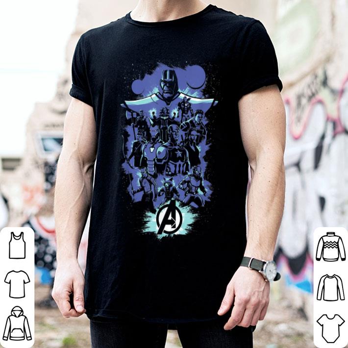 Avengers Endgame Heroes and Thanos Shirt