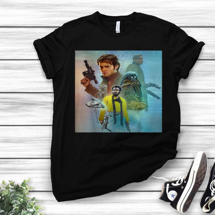 Star Wars Celebration Mural Solo A Star Wars Story Shirt