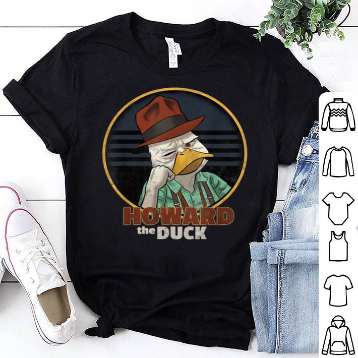 Howard The Duck Bummed Out Badge Graphic Shirt