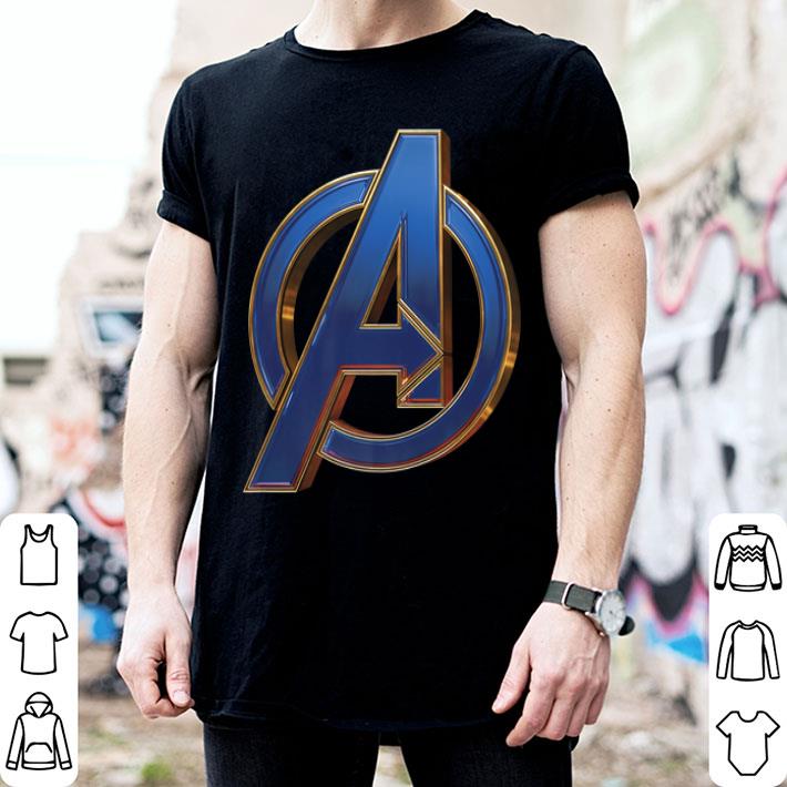 Avengers Endgame Movie Logo Graphic Shirt