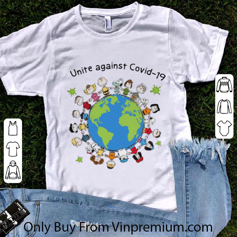 Top Peanuts Snoopy Characters Unite Against Covid-19 shirt 6
