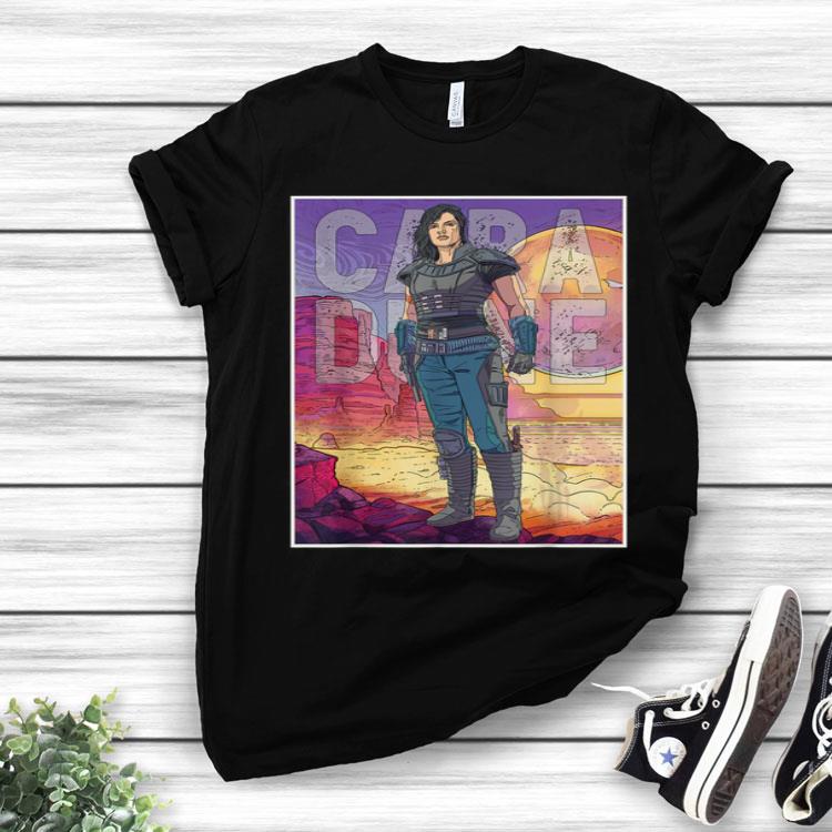 Star Wars The Mandalorian Cara Dune Painting Shirt