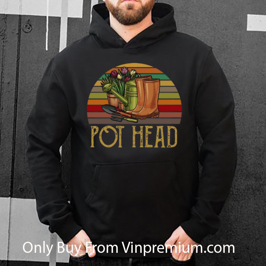Original Vintage Gardening Pot Head shirt