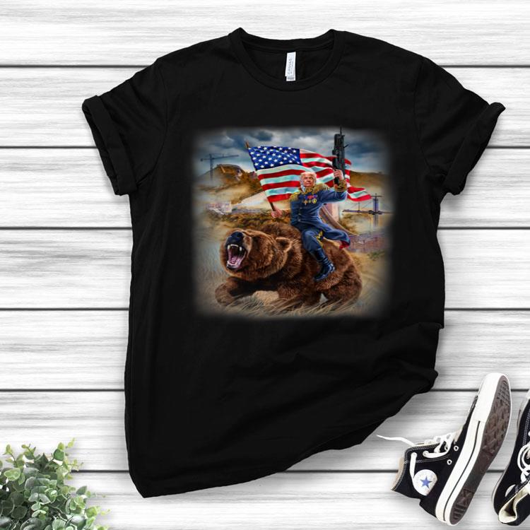 USA President Trump Build Epic Wall Protect America Shirt