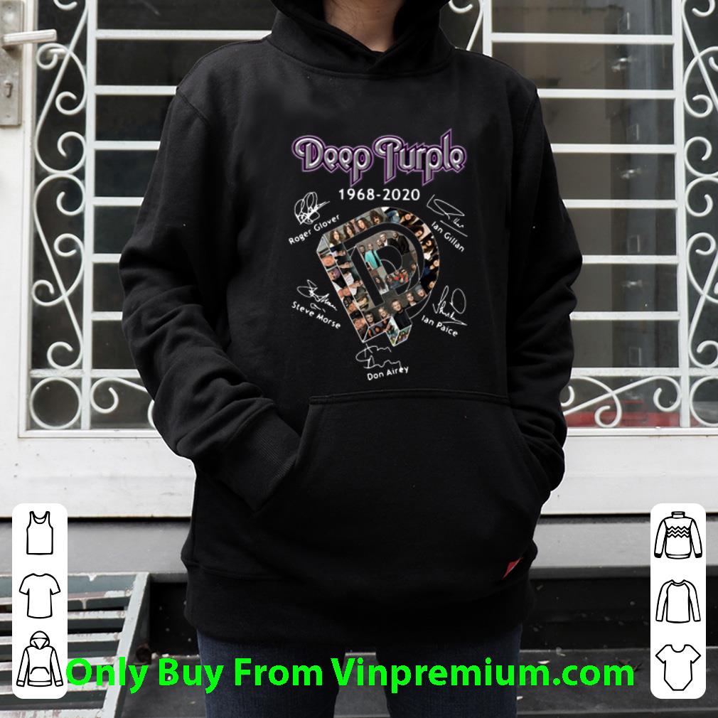 Great Deep Purple Roger Glover Ian Gillan Ian Paice Signatures shirt
