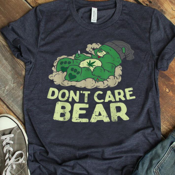 Bear Smoking Weed Weed 420 Cannabis Marijuana Gift Shirt