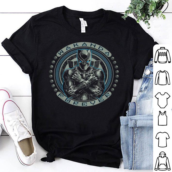 Black Panther T'Challa Wakanda Forever Black Shirt
