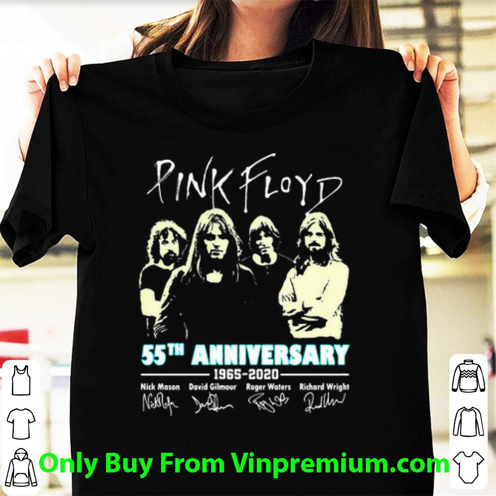 Hot Pink Floyd 55th Anniversary 1965-2020 Signatures shirt 7