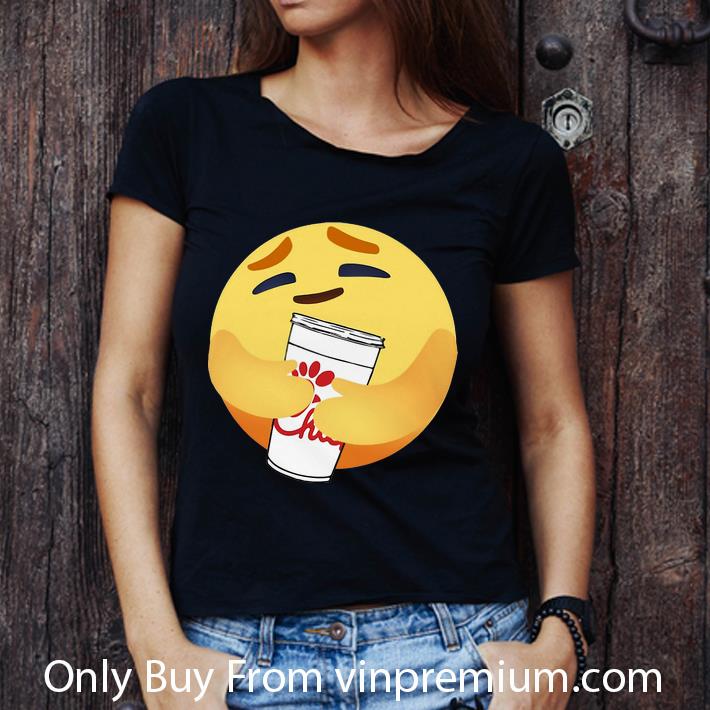 Top Facebook Care Emoji Hug Chick Fil A shirt Top Facebook Care Emoji Hug Chick Fil A shirt 3