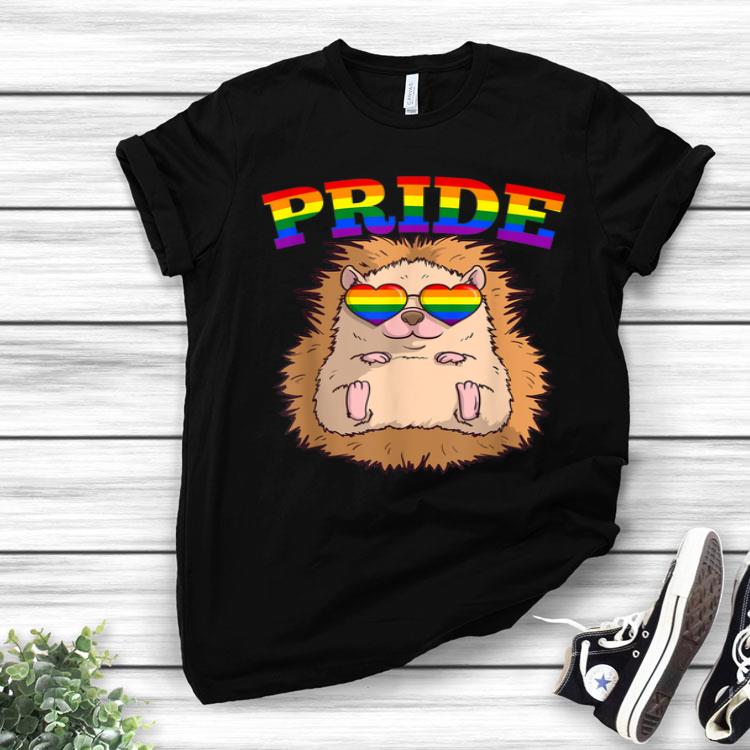 LGBT Hedgehog Gay Pride Rainbow Cute LGBTQ Gift Shirt