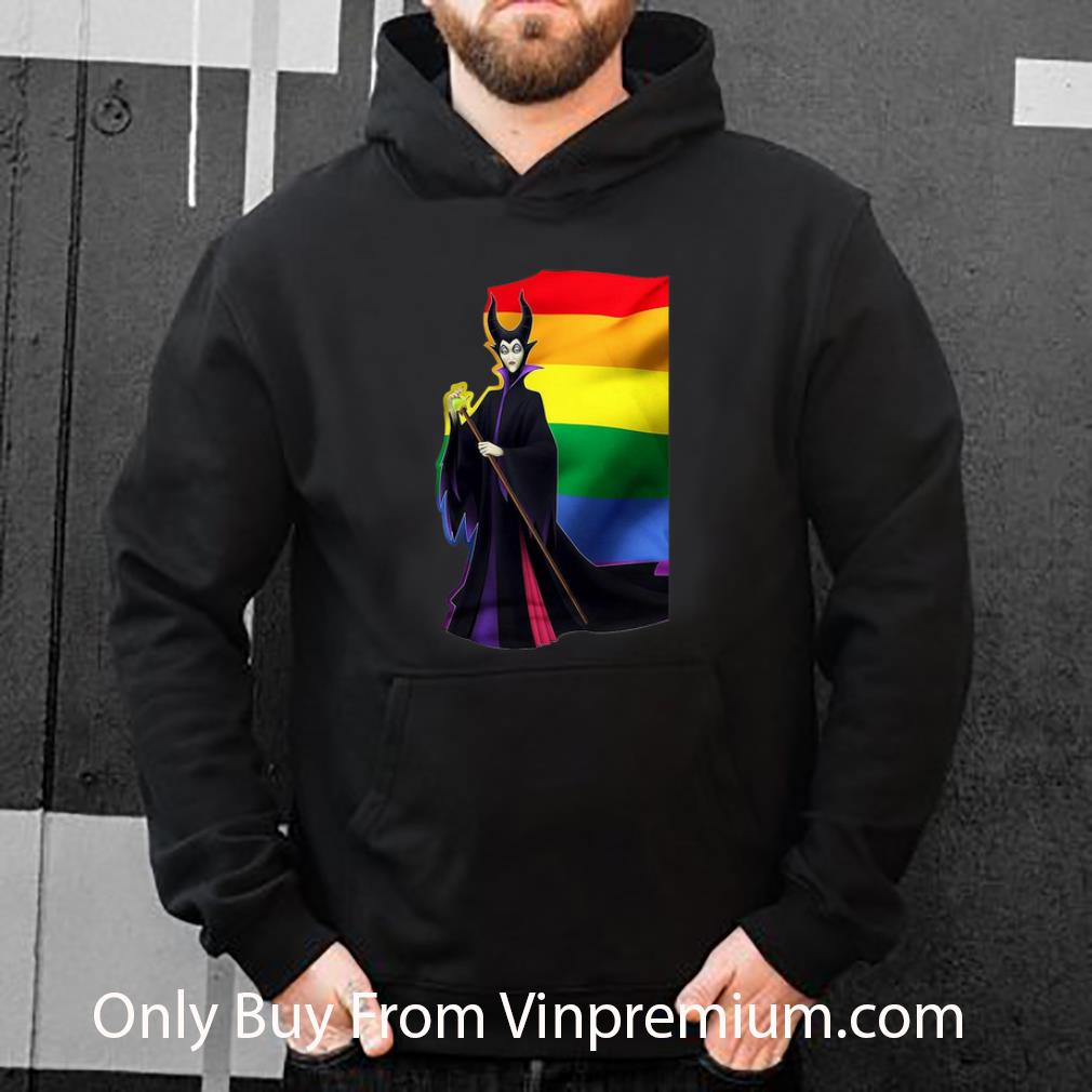 Awesome Maleficent LGBT Flag shirt