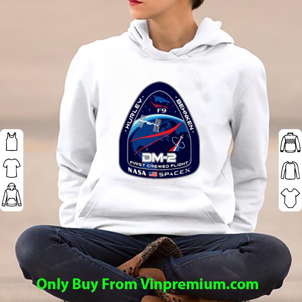 Hot Nasa SpaceX Hurley Behnken DM-2 First Crewed Flight shirt