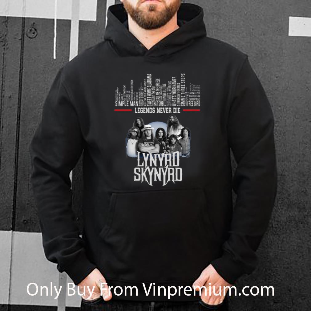 Top Lynyrd Skynyrd Legends Never Die shirt
